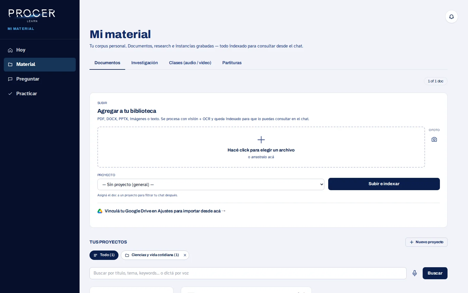 Captura de Learn: Mové o eliminá con intención